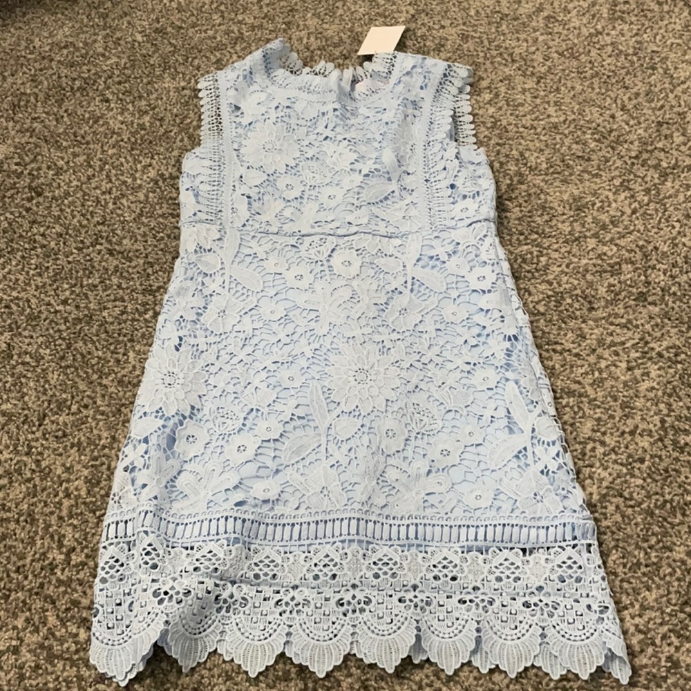 Pink lily dress